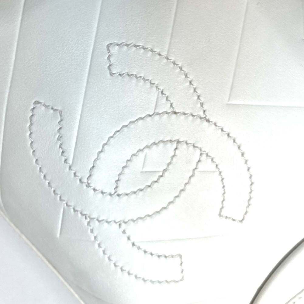 CHANEL White Boston Bag - Picture 9 of 16
